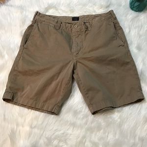 J.Crew Stanton Khaki/Tan Shorts 33” x 9”